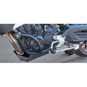 Engine guards RDMOTO CF176KDPH01 Negru (with protectors)