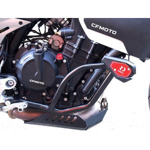 Engine guards RDMOTO CF176KDSL01K Negru (with protectors)