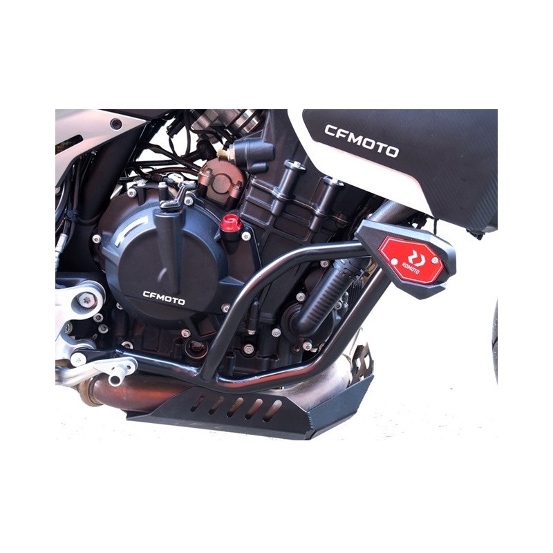 Engine guards RDMOTO Negru (with protectors)