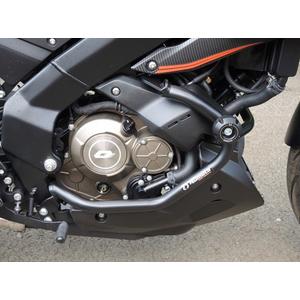 Engine guards RDMOTO CF186KD Negru (with protectors)