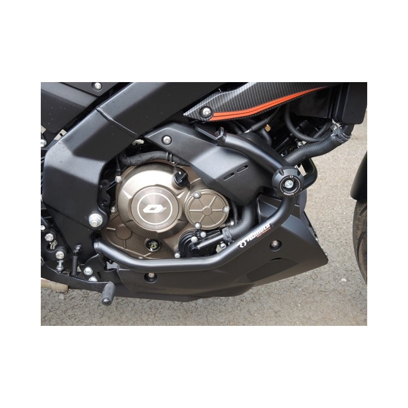 Engine guards RDMOTO Negru (with protectors)