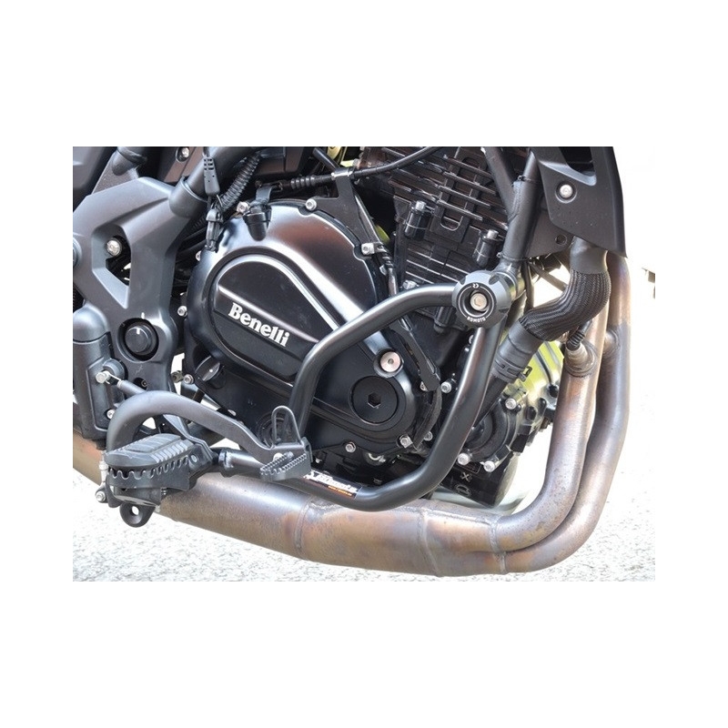Engine guards RDMOTO Negru (lower frames with protectors)
