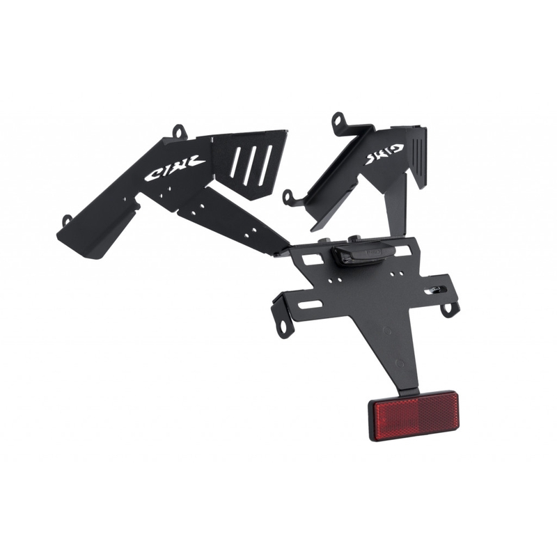 Adjustable license support PUIG Negru