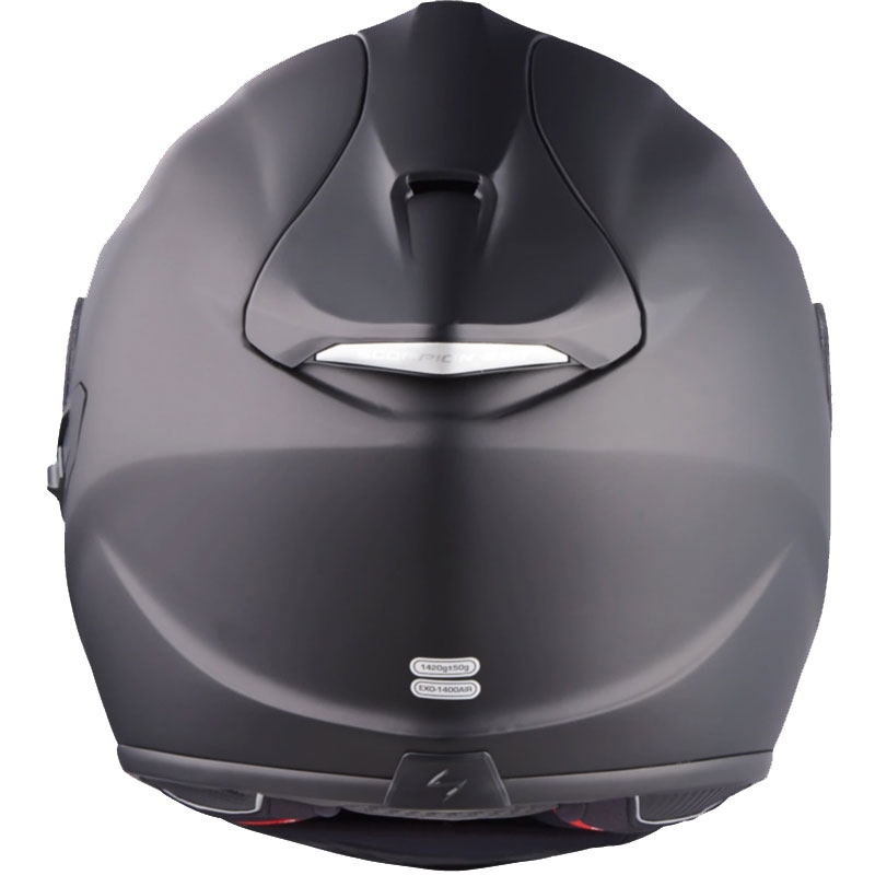 Casca moto integrala Scorpion EXO-1400 EVO II Air Solid neagra mat lichidare