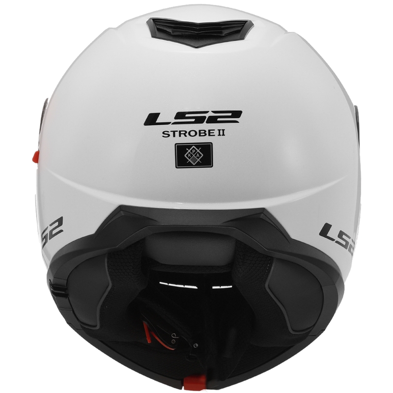 Cască de protecție LS2 FF908 Strobe II alb lucios