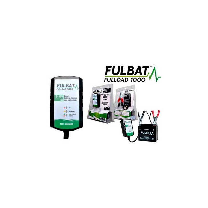 Incarcator de baterii FULBAT FULLOAD 1000 6-12V 1A (suitable also for Lithium)