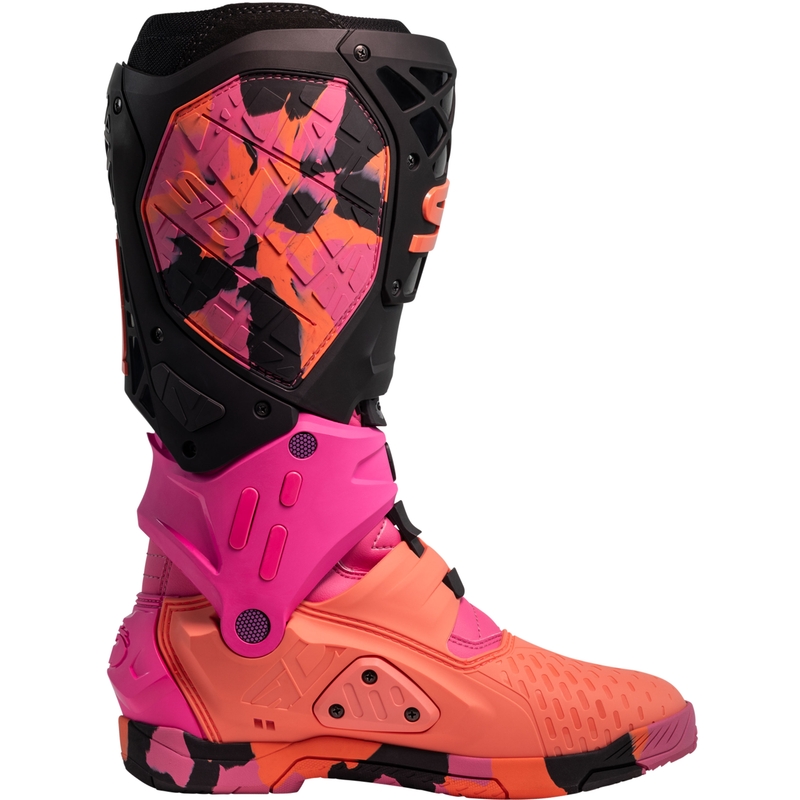 Ghete moto SiDi Crossair X Murdy coral