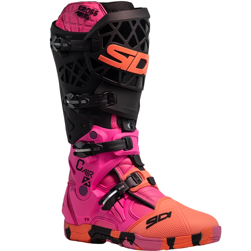 Ghete moto SiDi Crossair X Murdy coral