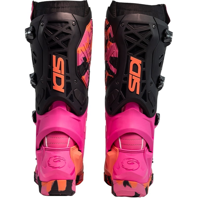 Ghete moto SiDi Crossair X Murdy coral