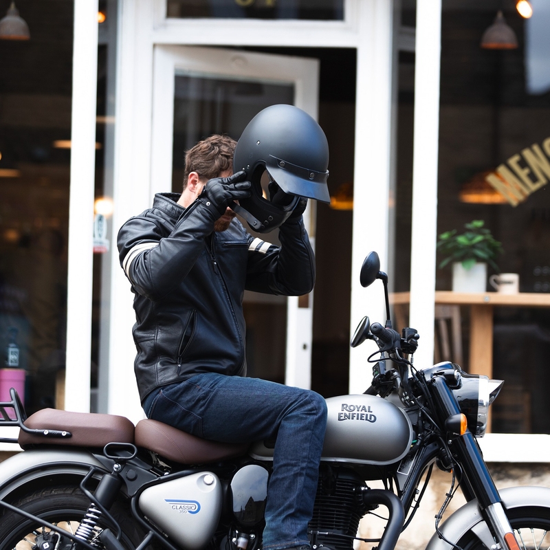 Geacă de motocicletă Oxford Holton neagră