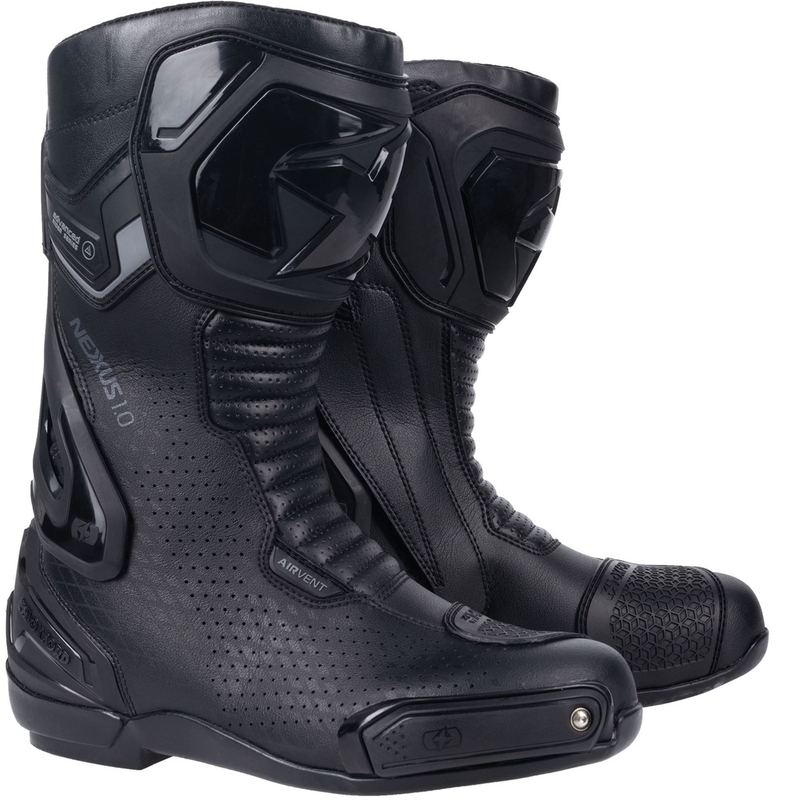Ghete moto Oxford Nexus 1.0 Air negre