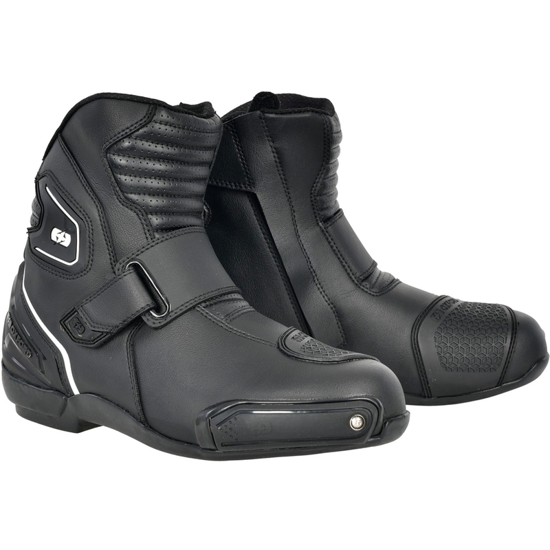 Ghete moto Oxford Omega Air Short negre