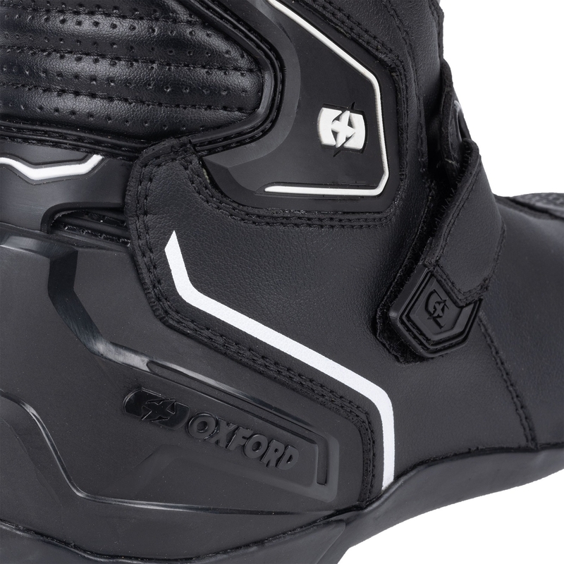 Ghete moto Oxford Omega Air Short negre