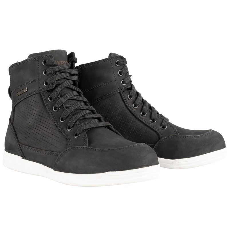 Ghete moto pentru femei Oxford Kickback Air negre