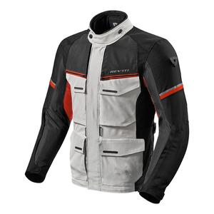 Jacheta de motociclete Revit Outback 3 argint-roșu výprodej lichidare