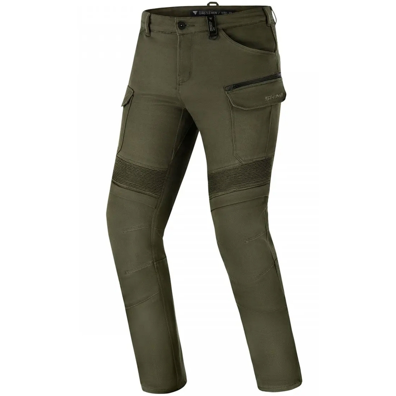 Pantaloni de motocicletă Shima Giro 3.0 kaki