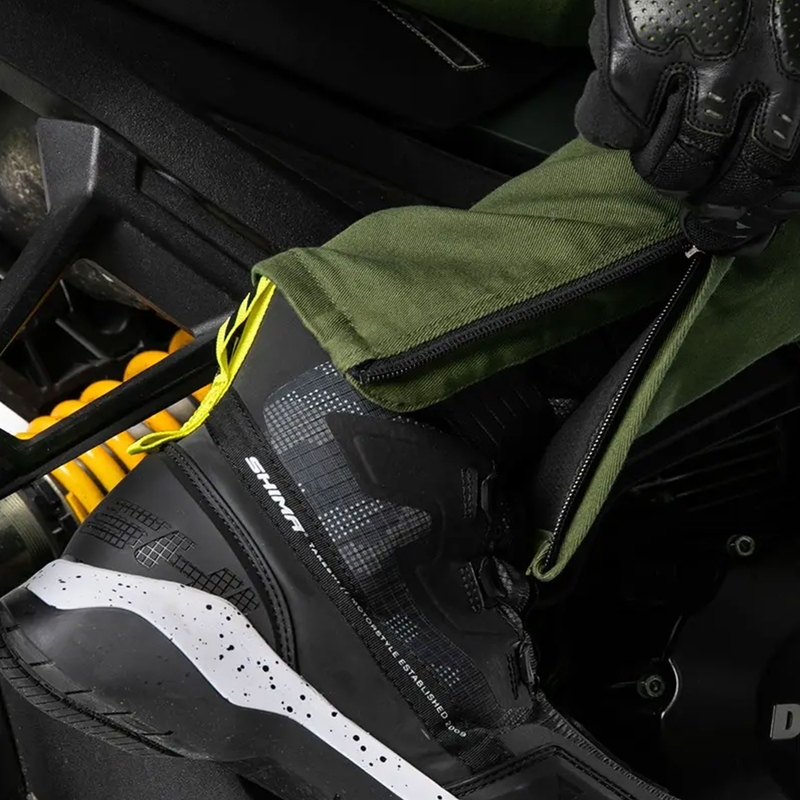 Pantaloni de motocicletă Shima Giro 3.0 kaki