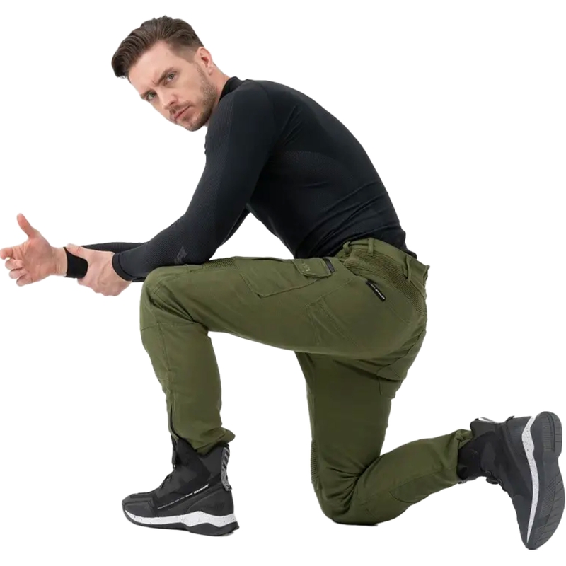 Pantaloni de motocicletă Shima Giro 3.0 kaki