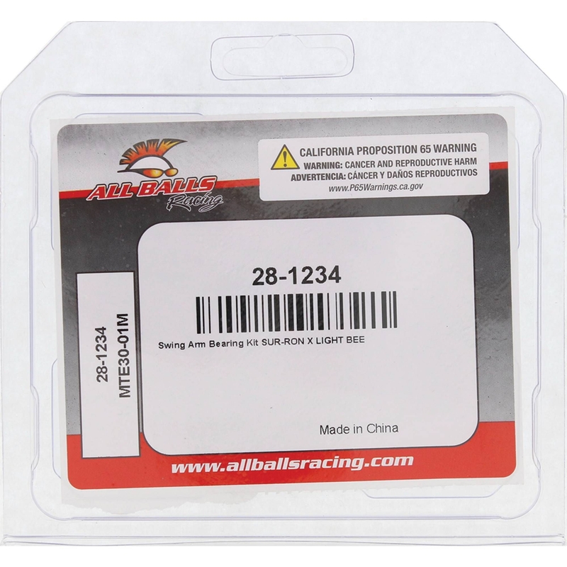 Swing Arm Bearing Kit All Balls Racing