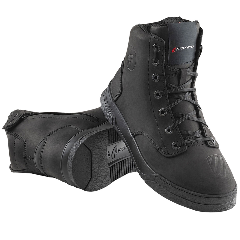 Ghete de motocicletă Forma City Dry negre