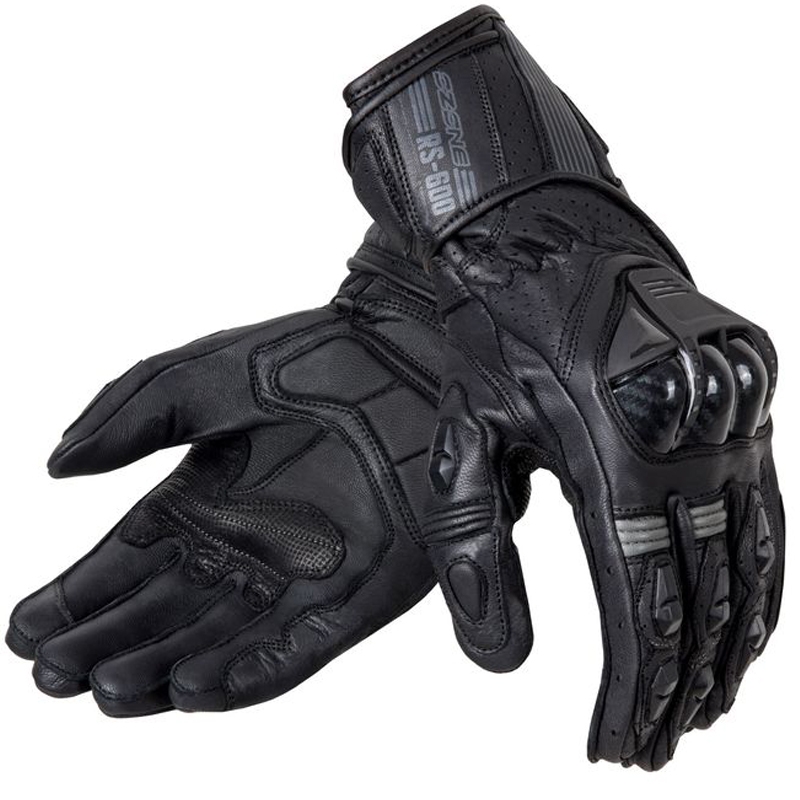 Mănuși de motocicletă Ozone RS-600 negre