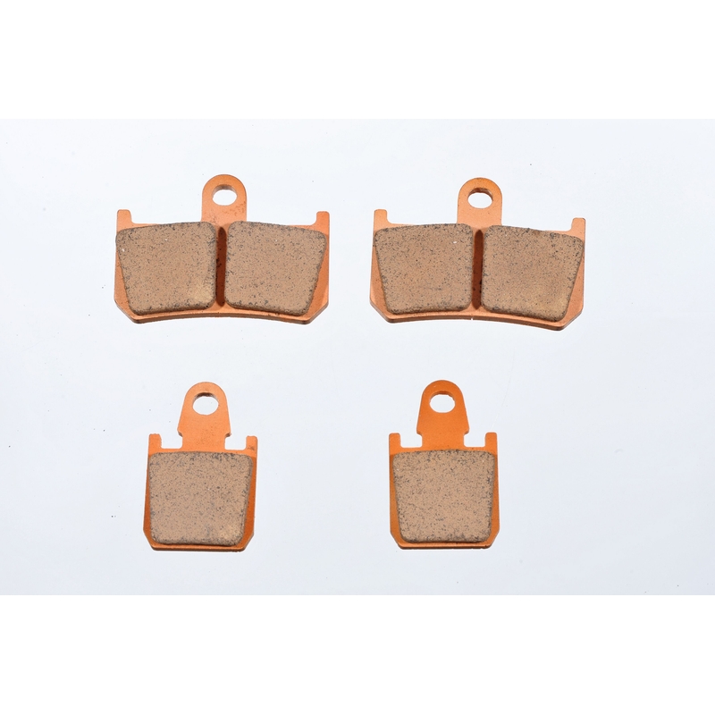 Placute de frana GOLDFREN GP6 (1 set = 2pcs small, 2pcs large)