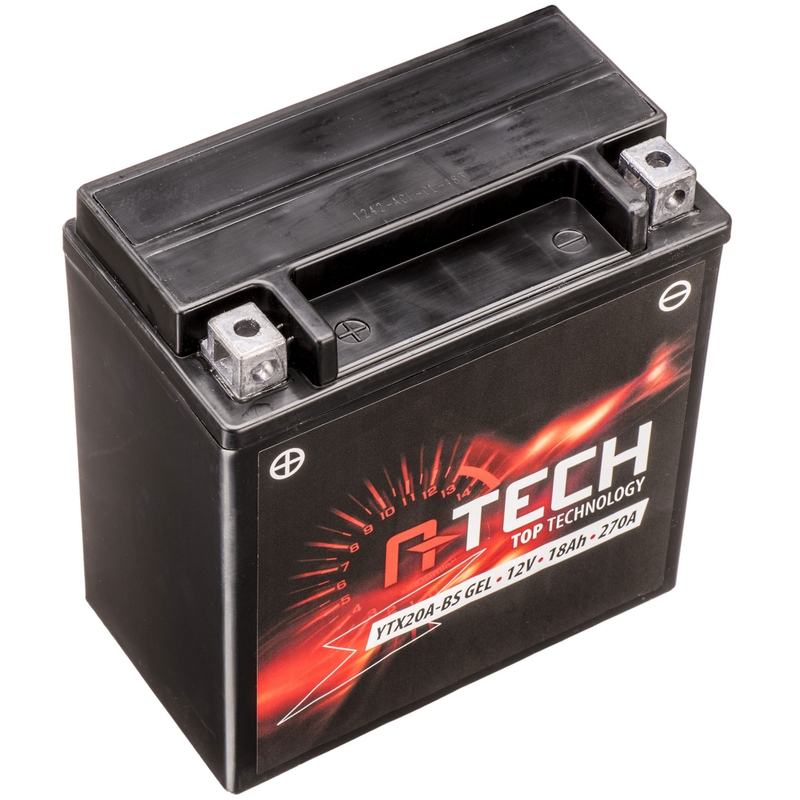 Baterie cu gel A-TECH 12V, YTX20A-BS GEL, 18Ah, 270A, fără întreținere