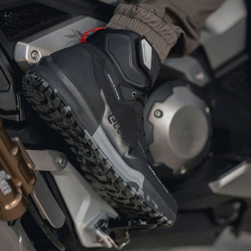 Ghete moto Eleveit STRATOS E-Dry negre