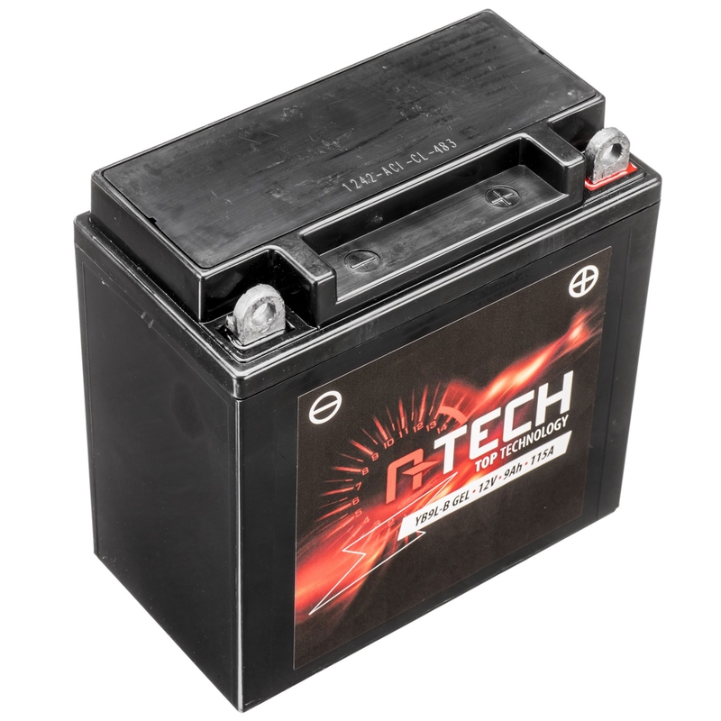 Baterie cu gel A-TECH 12V, YB9L-B, 9Ah, 115A, fără întreținere