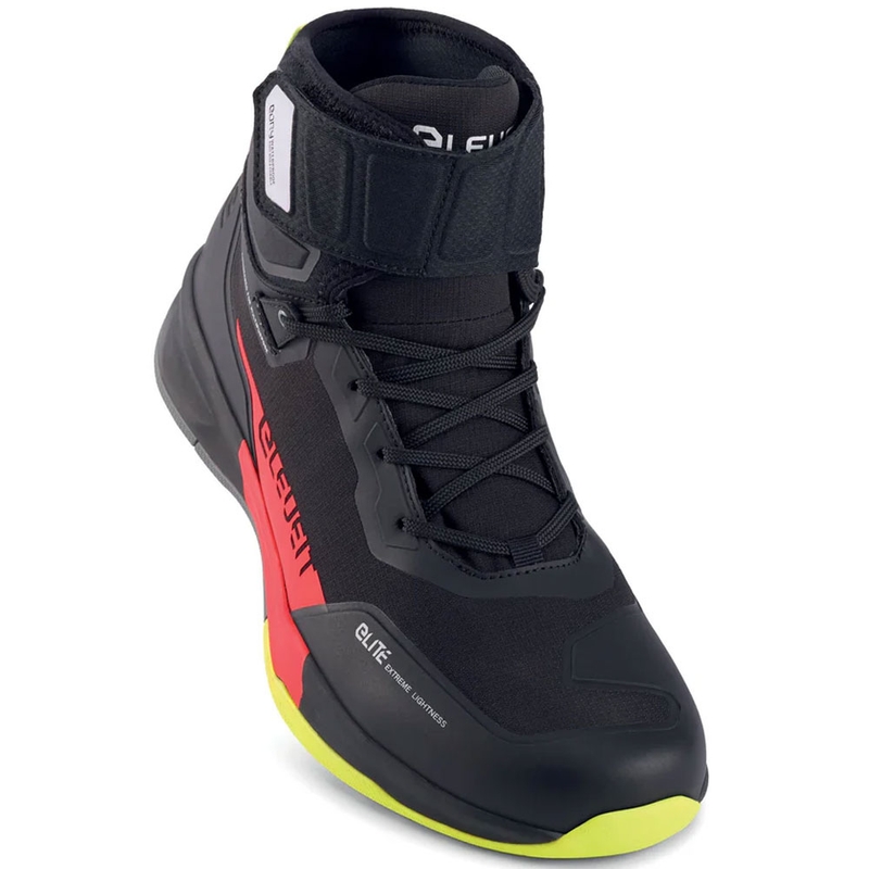 Ghete moto Eleveit STRATOS E-Dry negru-roșu