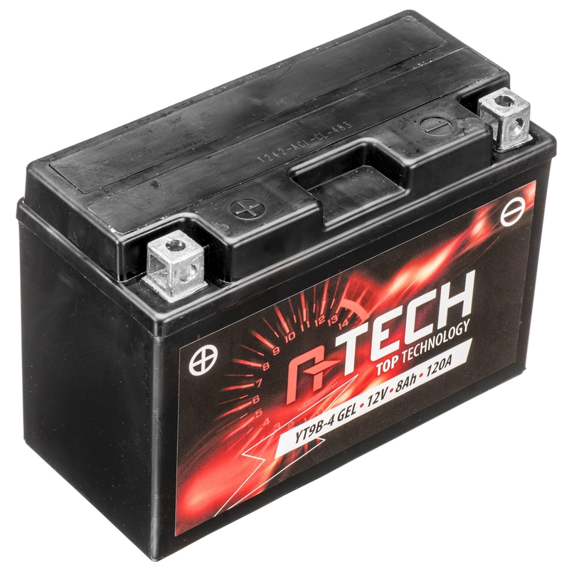 Baterie cu gel A-TECH 12V, YT9B-4, 8Ah, 120A, fără întreținere