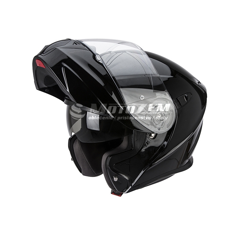 Cască de motocicletă Scorpion EXO-920 negru lucios - clasa II