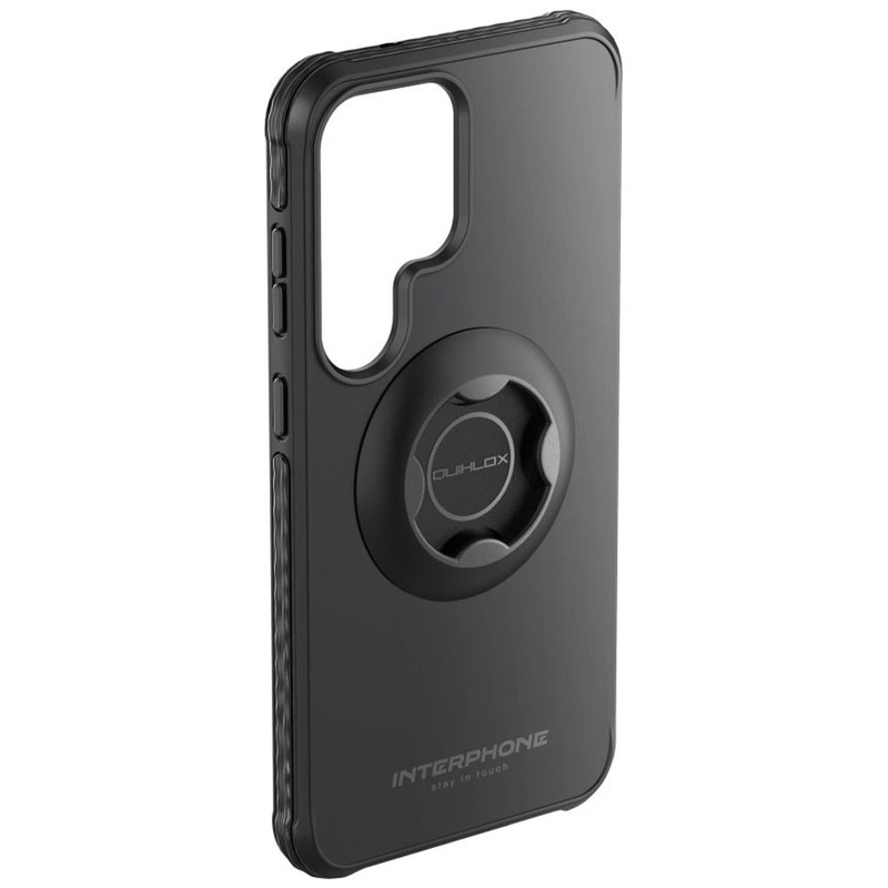 Husă de protecție Interphone QUIKLOX Tetraforce pentru Samsung Galaxy S25 Ultra, neagră