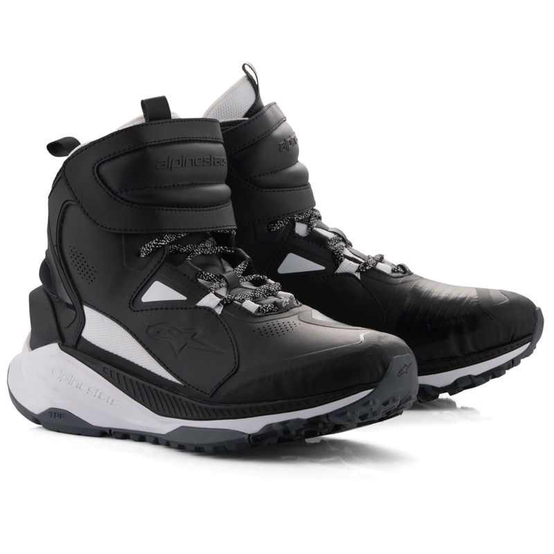 Ghete moto Alpinestars Speedstreet negru-alb