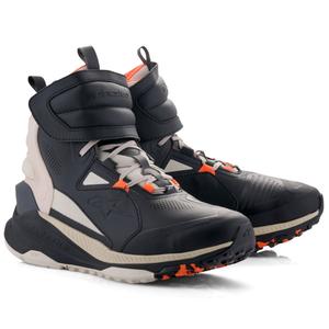 Ghete moto Alpinestars Speedstreet negru-migdal-portocaliu