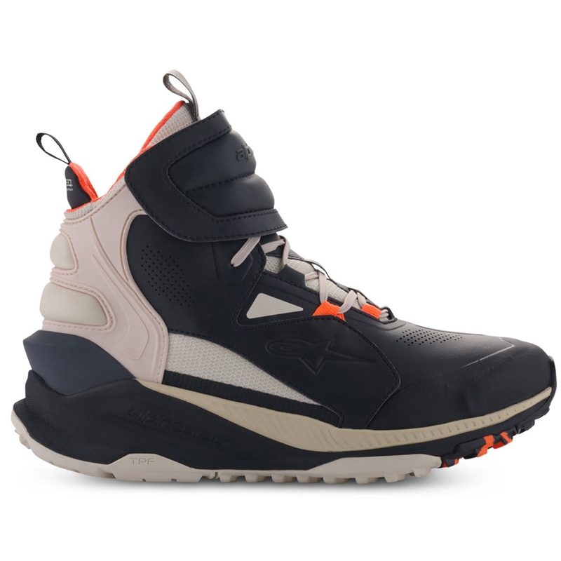 Ghete moto Alpinestars Speedstreet negru-migdal-portocaliu