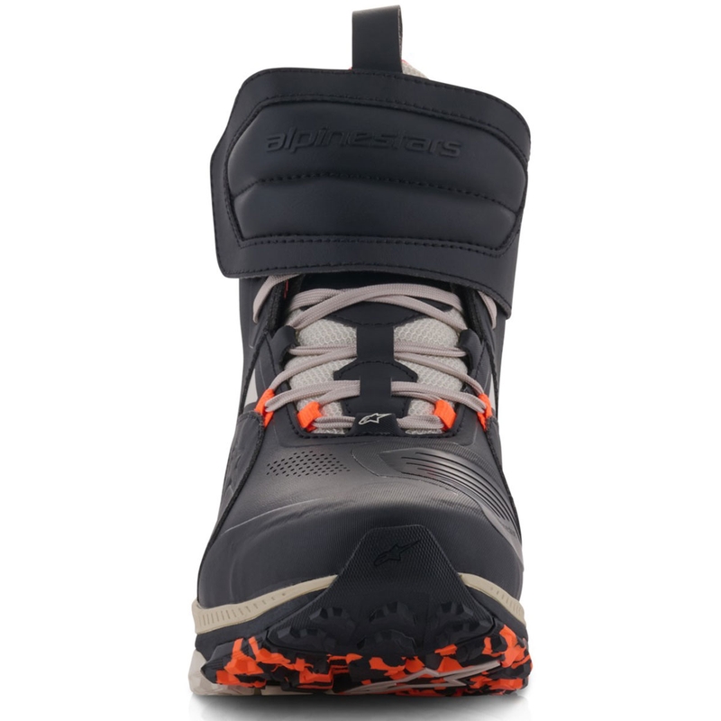 Ghete moto Alpinestars Speedstreet negru-migdal-portocaliu