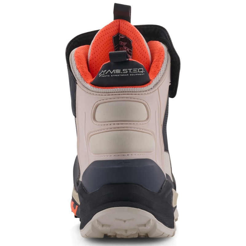 Ghete moto Alpinestars Speedstreet negru-migdal-portocaliu