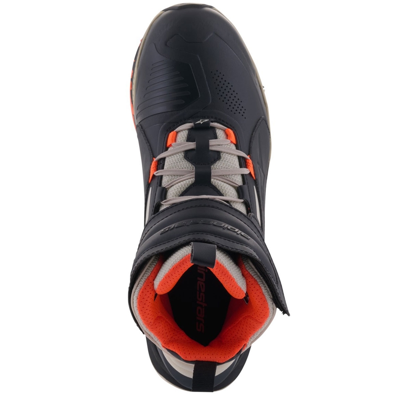 Ghete moto Alpinestars Speedstreet negru-migdal-portocaliu