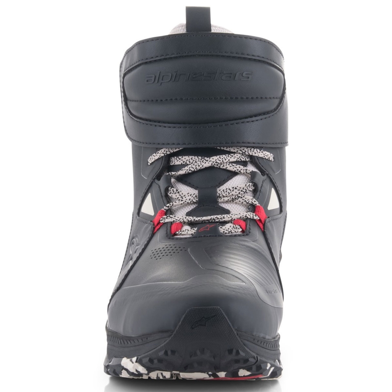 Ghete moto Alpinestars Speedstreet negru-bej-roșu