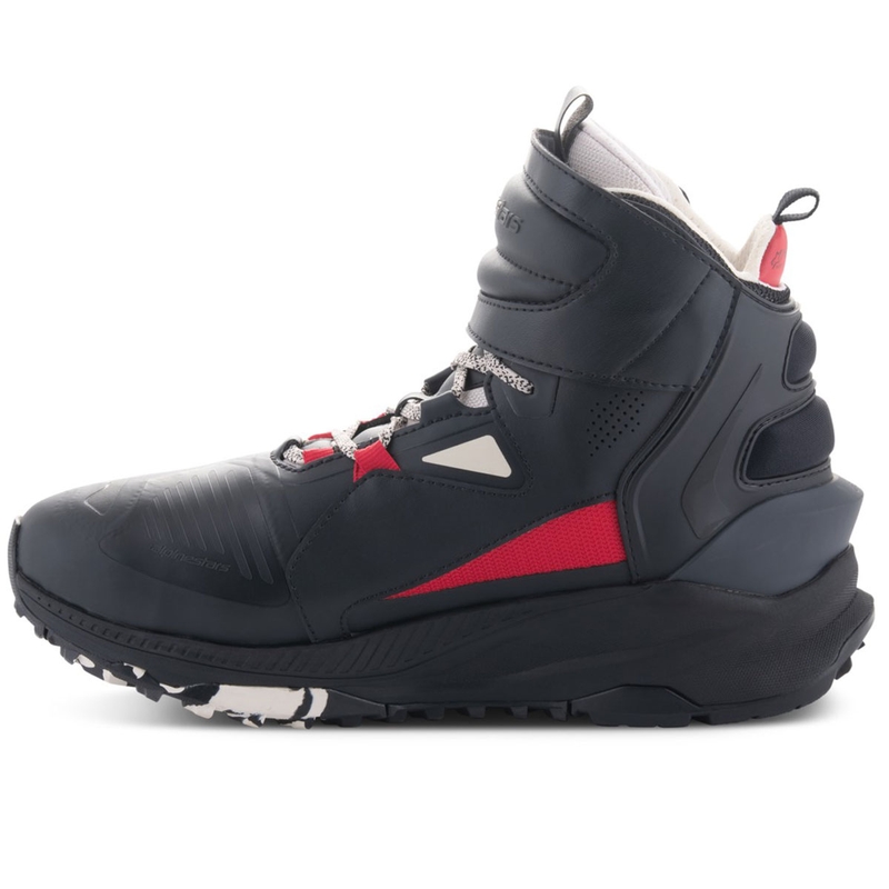 Ghete moto Alpinestars Speedstreet negru-bej-roșu