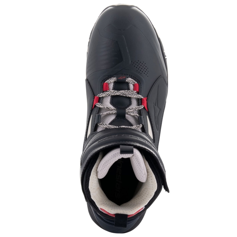 Ghete moto Alpinestars Speedstreet negru-bej-roșu