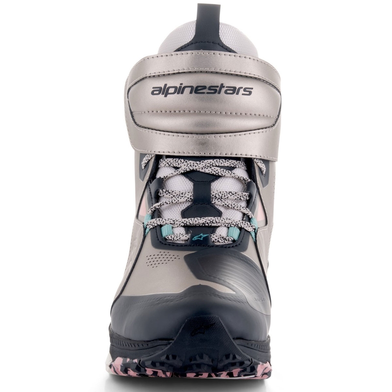 Ghete moto Alpinestars Speedstreet bej-coral-negru-albastru