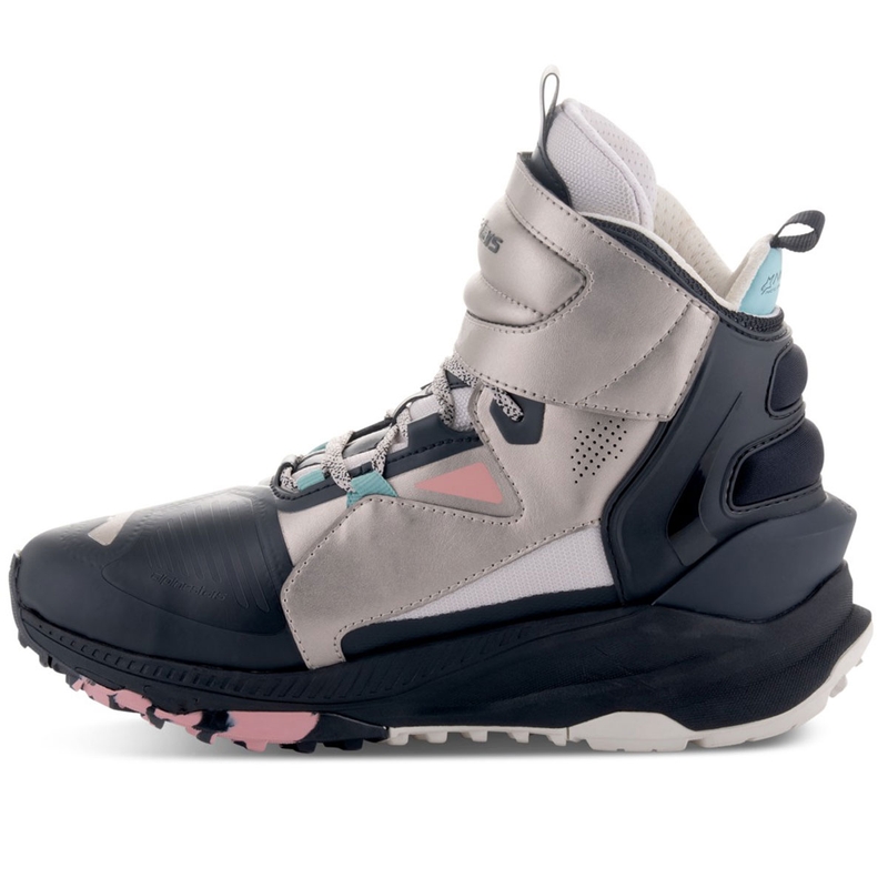 Ghete moto Alpinestars Speedstreet bej-coral-negru-albastru