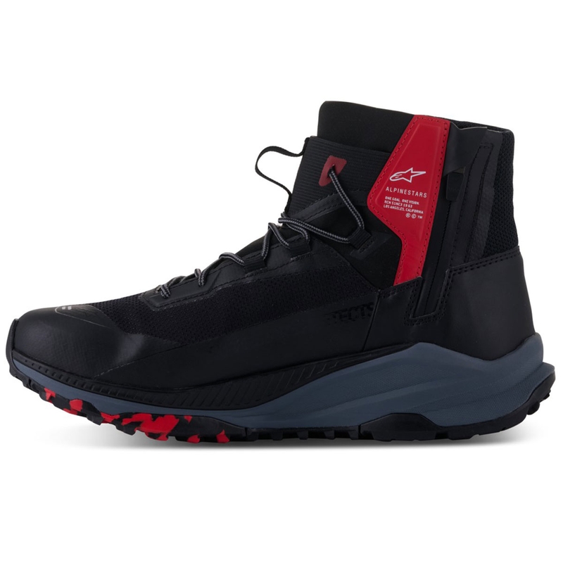 Ghete moto Alpinestars Speedforce XR negru-roșu-gri