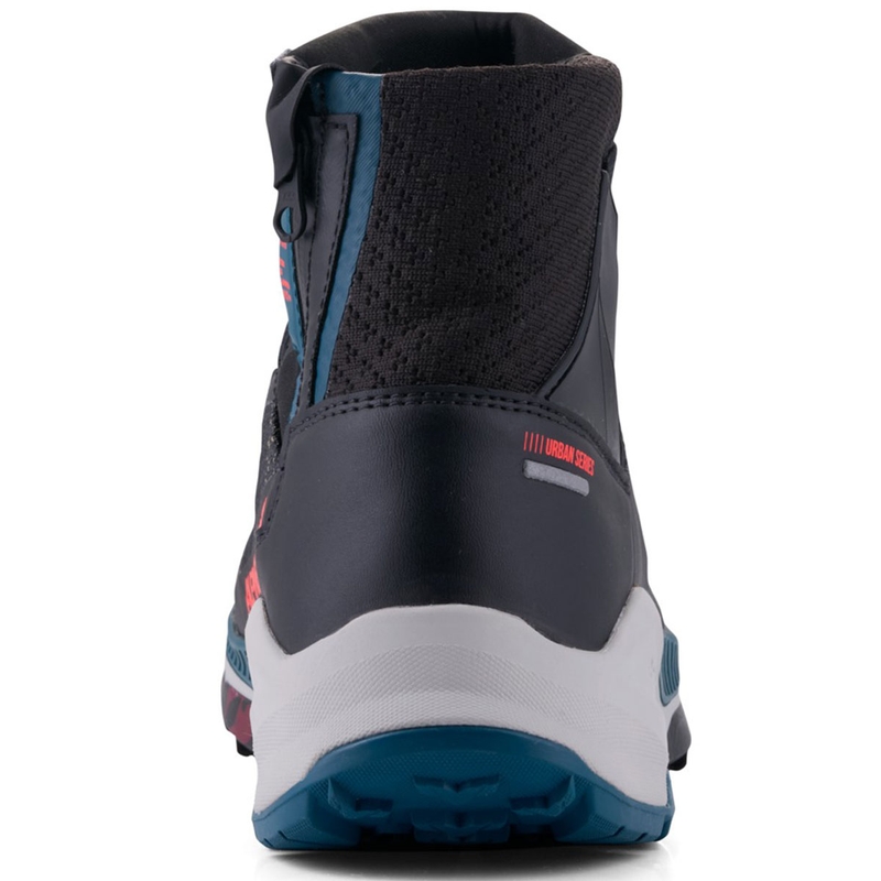 Ghete moto Alpinestars Speedforce XR negru-albastru-verde-gri