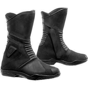 Ghete de motocicletă Forma Voyage WP negre