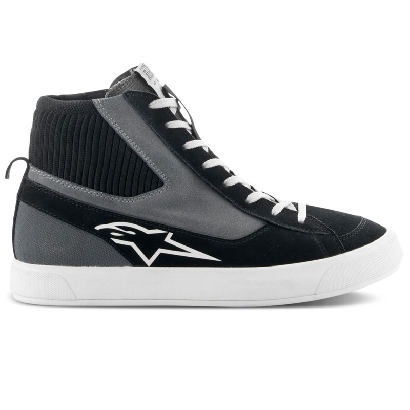 Ghete moto Alpinestars Stated negru-gri-alb