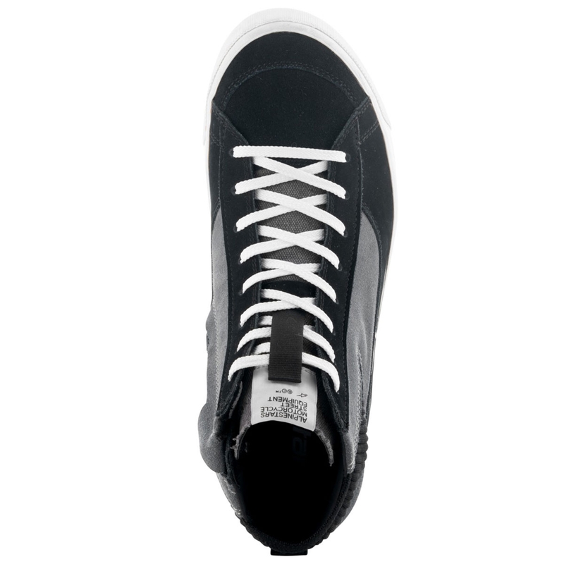Ghete moto Alpinestars Stated negru-gri-alb