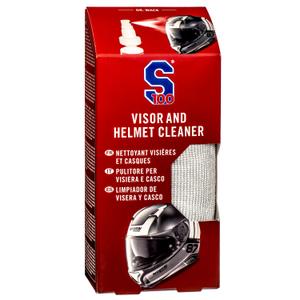 Visor &amp; Helmet Cleaner S100 cu cârpă din microfibră - Visor &amp; Helmet Cleaner 100 ml